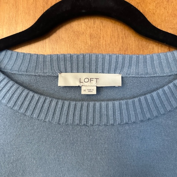 Loft Blue Sweater - Picture 2 of 2